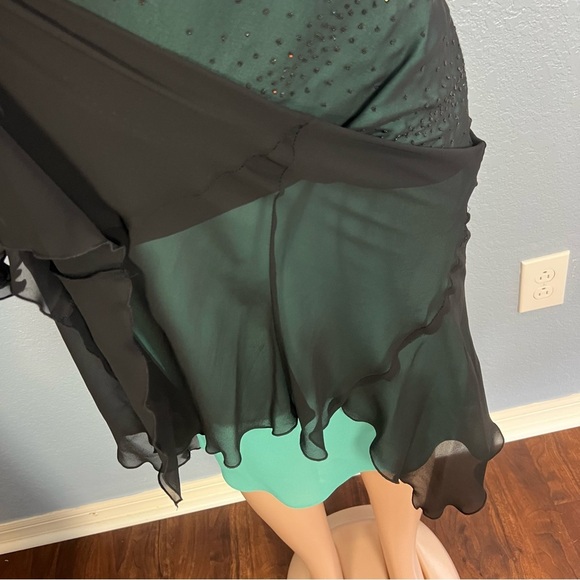 Thea Dora Y2K Elegant Metallic Handkerchief Dress - Picture 12 of 12